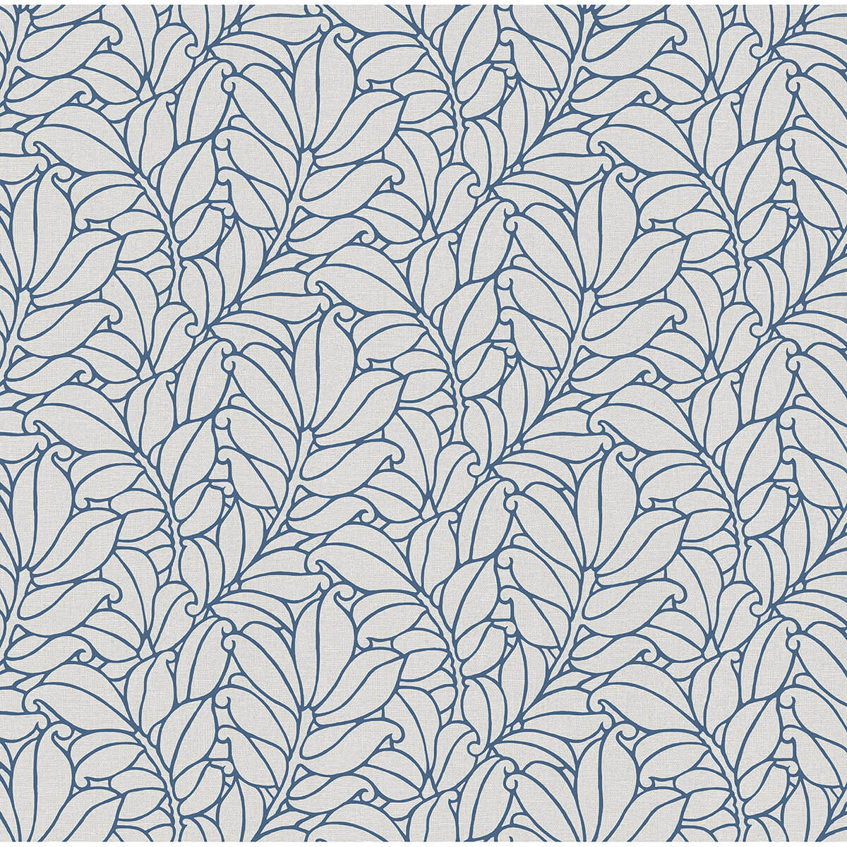 coraline-blue-leaf-wallpaper-york-wallcoverings-2971-86323 - York Wallcoverings Wallpaper