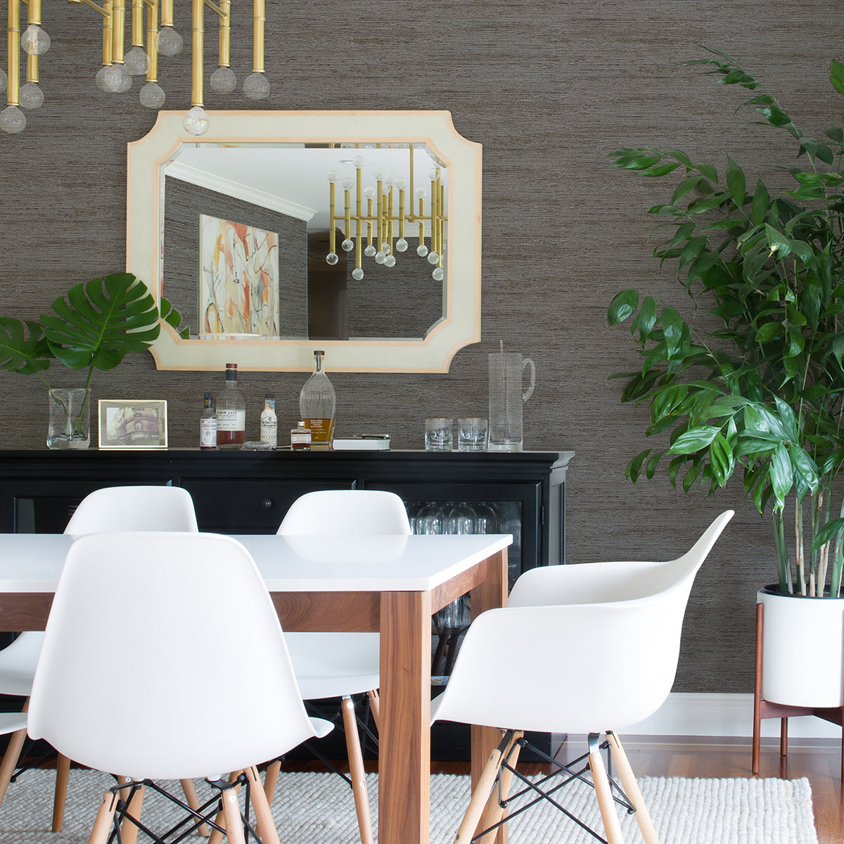 lindsay-charcoal-chenille-wallpaper-york-wallcoverings-2971-86332 - York Wallcoverings Papel pintado