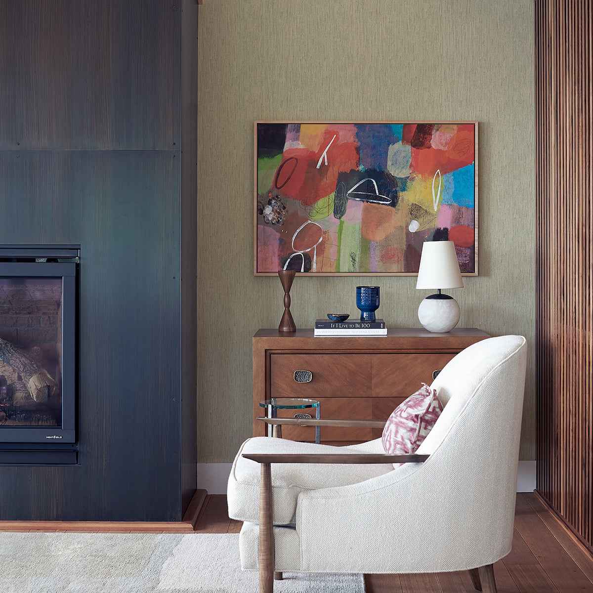 Terence Light Brown Pinstripe Texture Wallpaper - York Wallcoverings - 2971-86339 - York Wallcoverings Wallpaper
