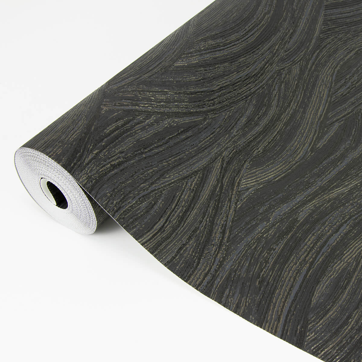leith-black-zen-waves-wallpaper-york-wallcoverings-2971-86363 - York Wallcoverings Papel pintado
