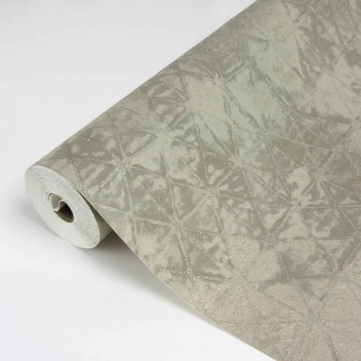 Odell Silver Antique Tiles Wallpaper - York Wallcoverings - 2971-86371 - York Wallcoverings Wallpaper