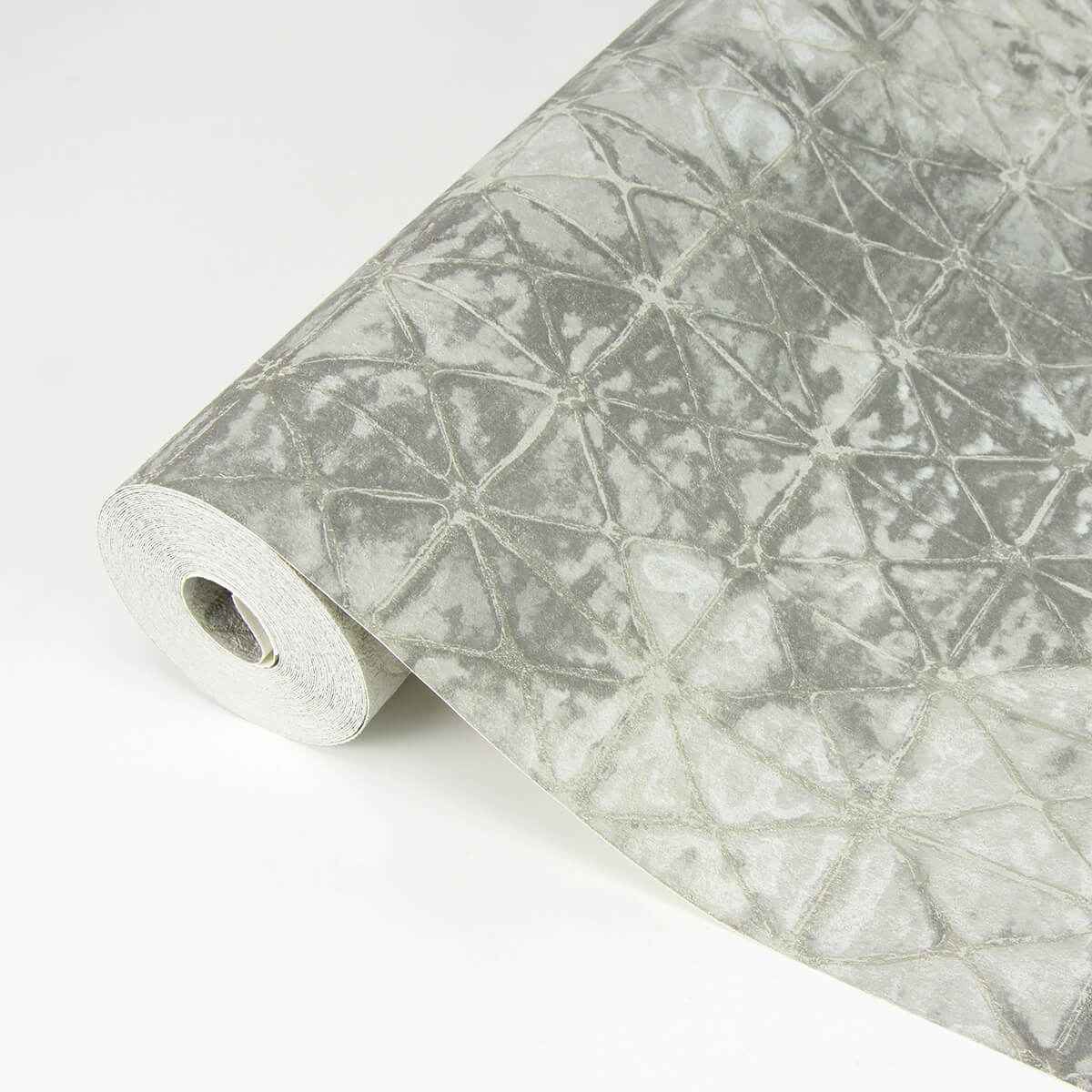 Odell Slate Antique Tiles Wallpaper - York Wallcoverings - 2971-86376 - York Wallcoverings Wallpaper