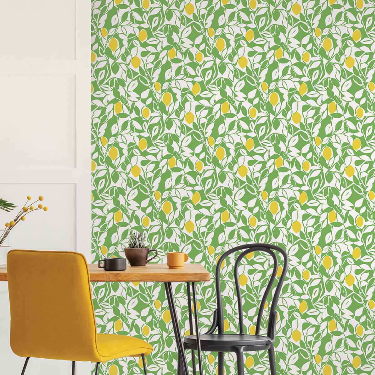 Green Meyer Peel and Stick Wallpaper - York Wallcoverings - NUS4160 - York Wallcoverings Wallpaper