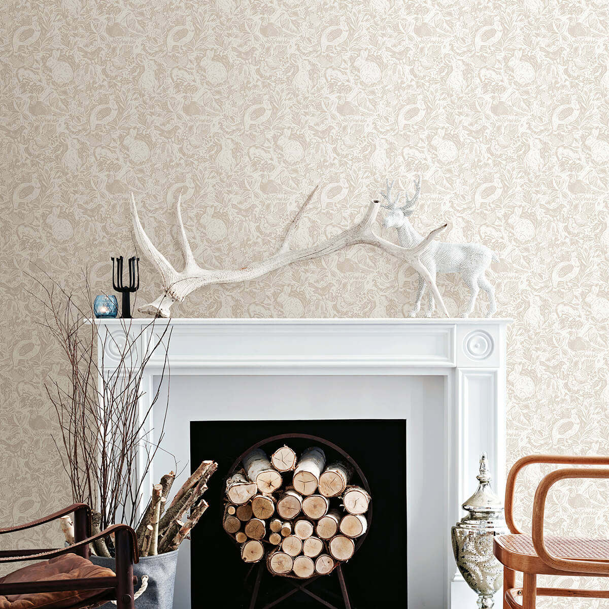cream-terrene-peel-and-stick-wallpaper-york-wallcoverings-nus4304 - York Wallcoverings Wallpaper