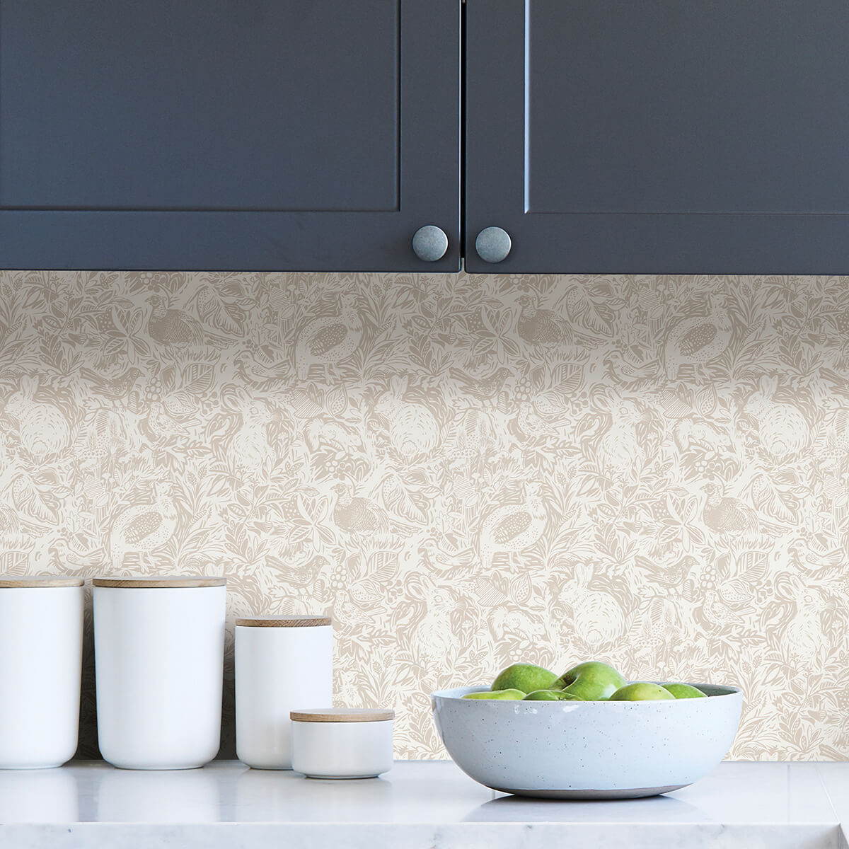 cream-terrene-peel-and-stick-wallpaper-york-wallcoverings-nus4304 - York Wallcoverings Wallpaper