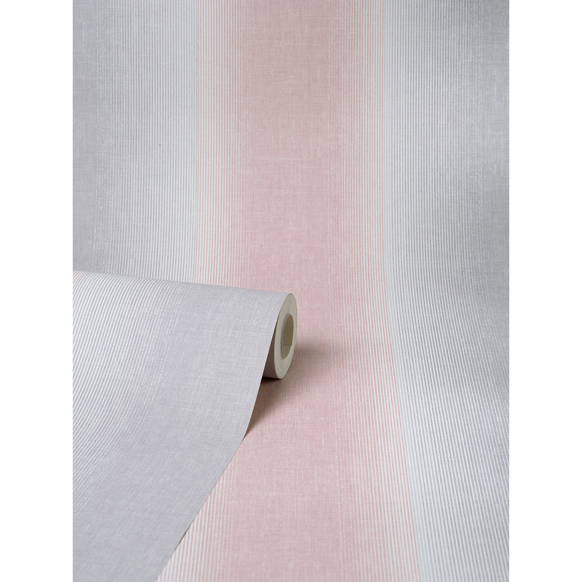 kirby-pink-stripe-wallpaper-york-wallcoverings-m1642 - York Wallcoverings Wallpaper