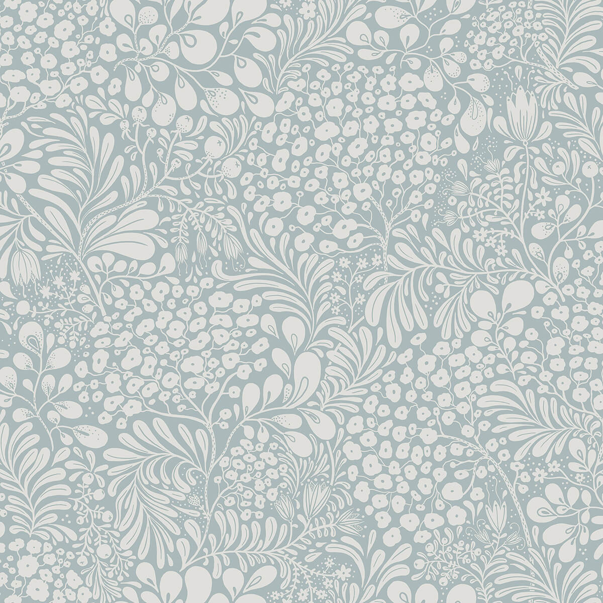 siv-light-blue-botanical-wallpaper-york-wallcoverings-2932-65130 - York Wallcoverings Papel pintado