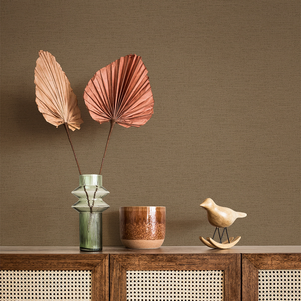 canseco-brown-distressed-texture-wallpaper-york-wallcoverings-4044-30689-2 - York Wallpaper Wallpaper