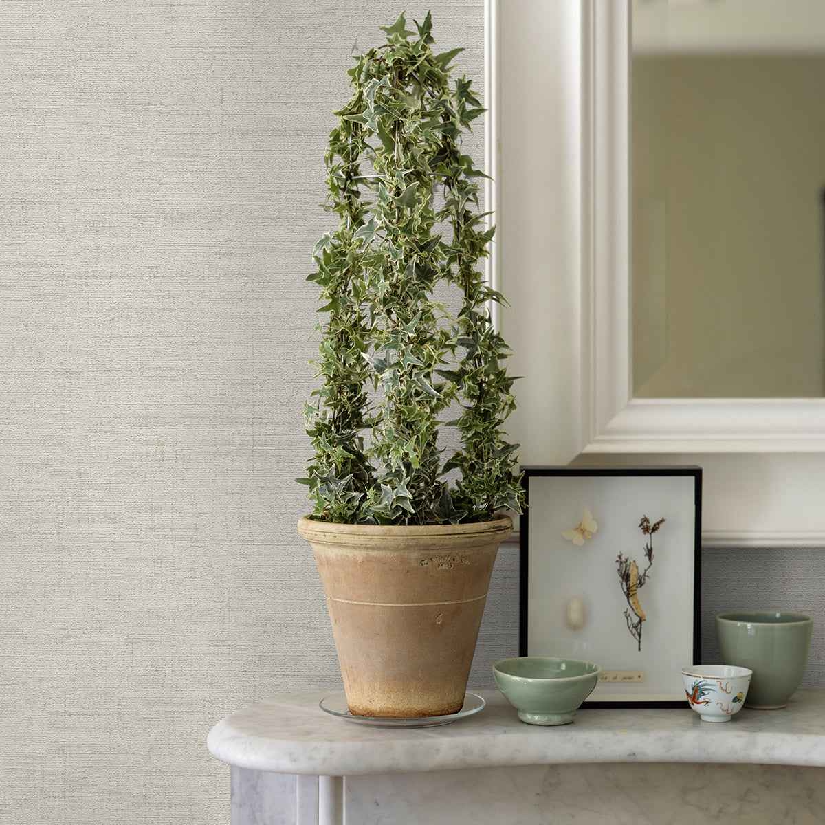Ayala Off White Distressed Wallpaper - York Wallcoverings - 4044-32262-2 - York Wallcoverings Wallpaper