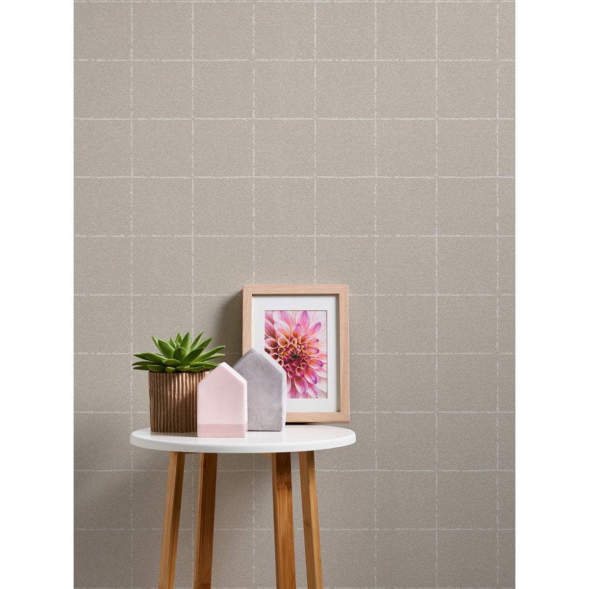 kishi-neutral-tile-wallpaper-york-wallcoverings-4035-37551-4 - York Wallpaper Wallpaper