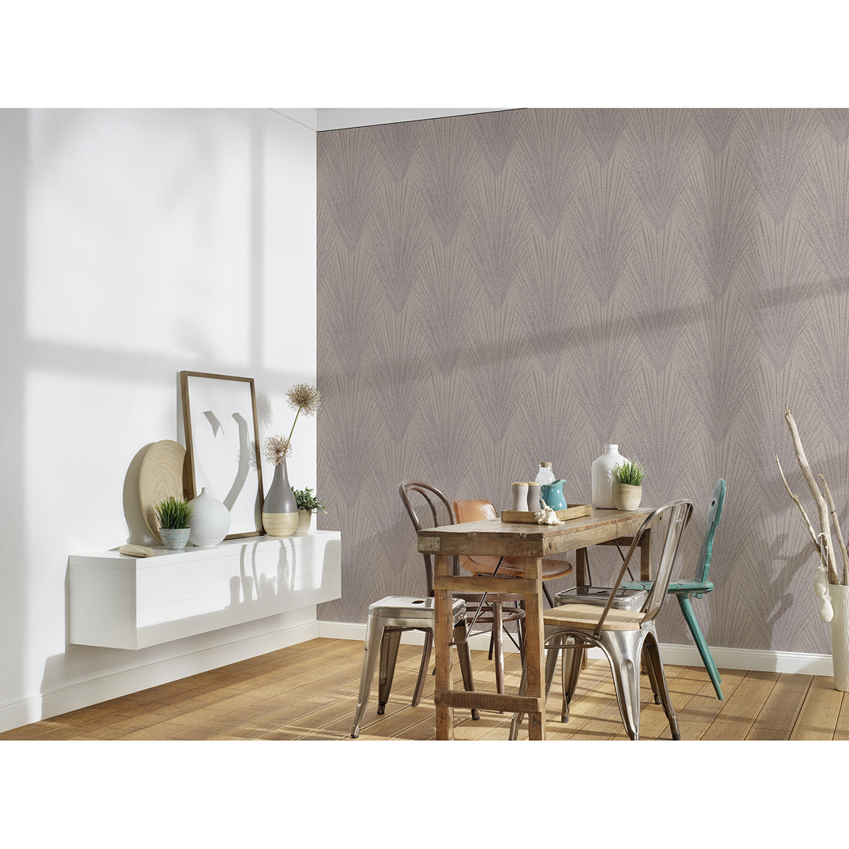 keina-beige-fronds-wallpaper-york-wallcoverings-4035-37553-1 - York Wallcoverings Wallpaper