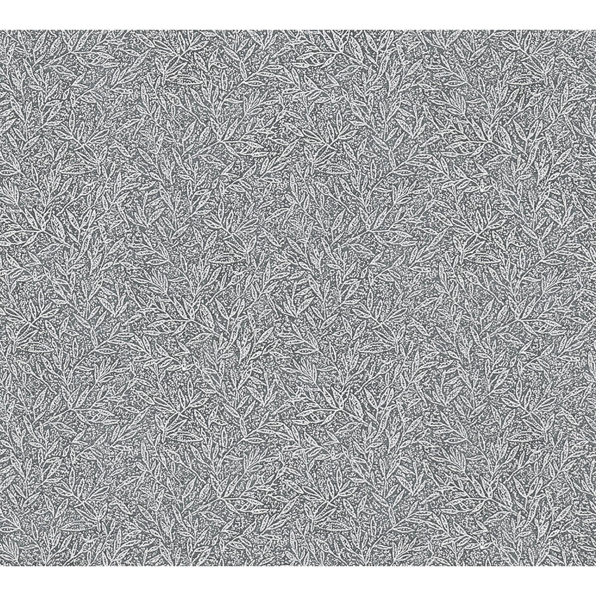 sayuri-charcoal-leaf-trail-wallpaper-york-wallcoverings-4035-37837-2 - York Wallpaper Wallpaper