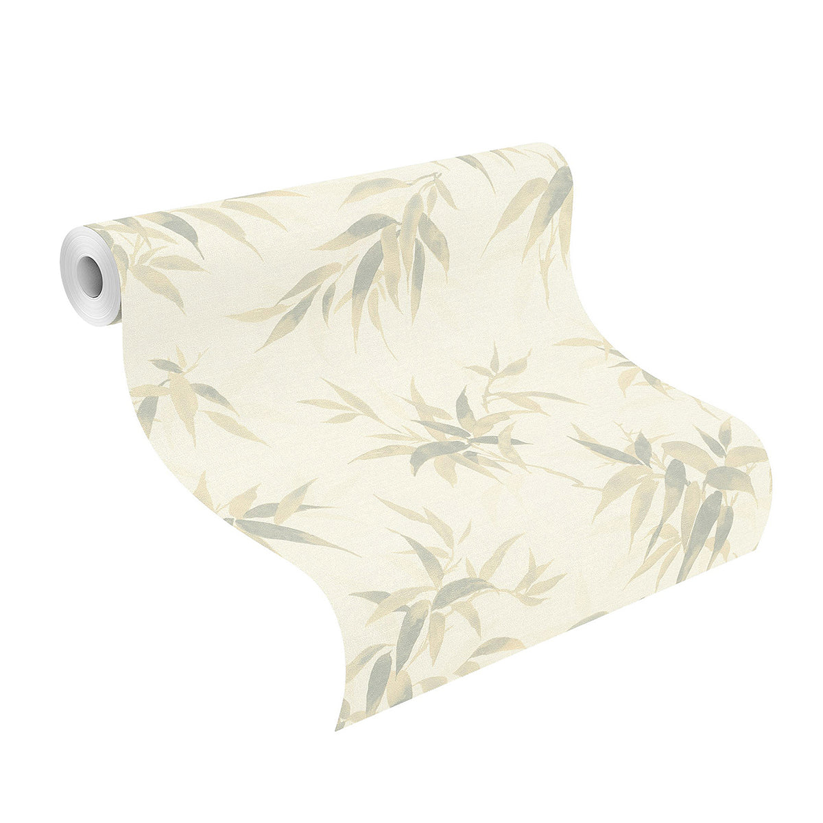 minori-white-leaves-wallpaper-york-wallcoverings-4035-409741 - York Wallcoverings Wallpaper