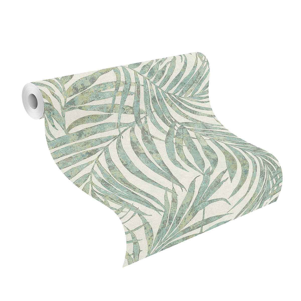 Anzu Green Frond Wallpaper - York Wallcoverings - 4035-617443 - York Wallcoverings Wallpaper