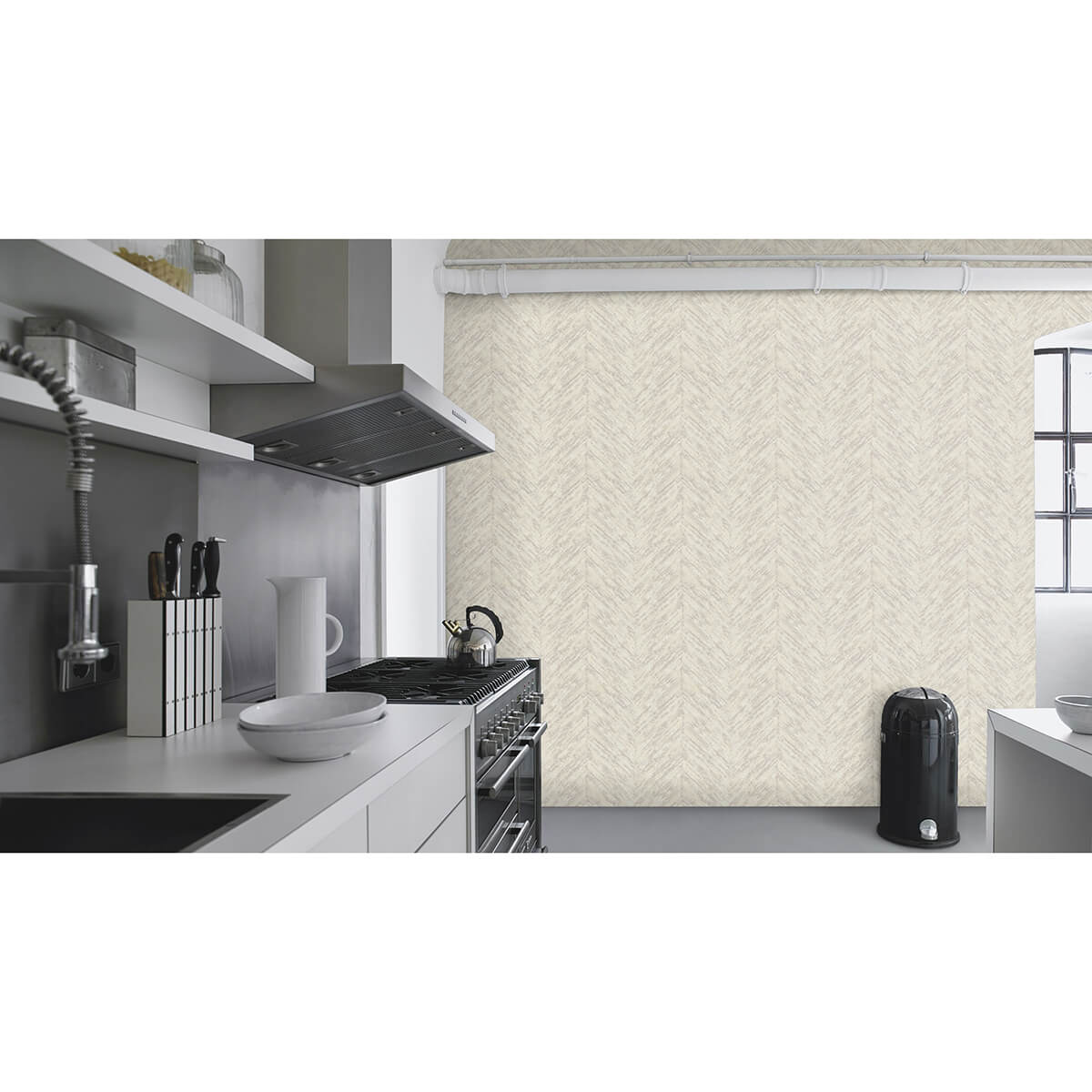 madoka-silver-chevron-wallpaper-york-wallcoverings-4035-617511 - York Wallpaper Wallpaper