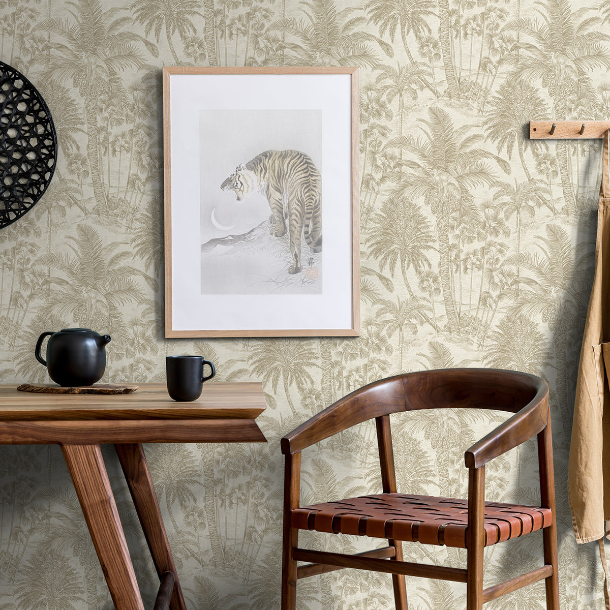 yubi-gold-palm-trees-wallpaper-york-wallcoverings-4035-832549 - York Wallcoverings Wallpaper