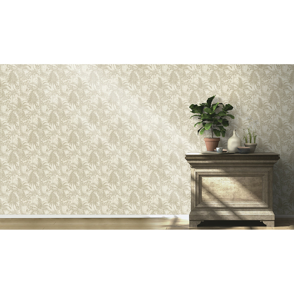 yubi-gold-palm-trees-wallpaper-york-wallcoverings-4035-832549 - York Wallcoverings Wallpaper