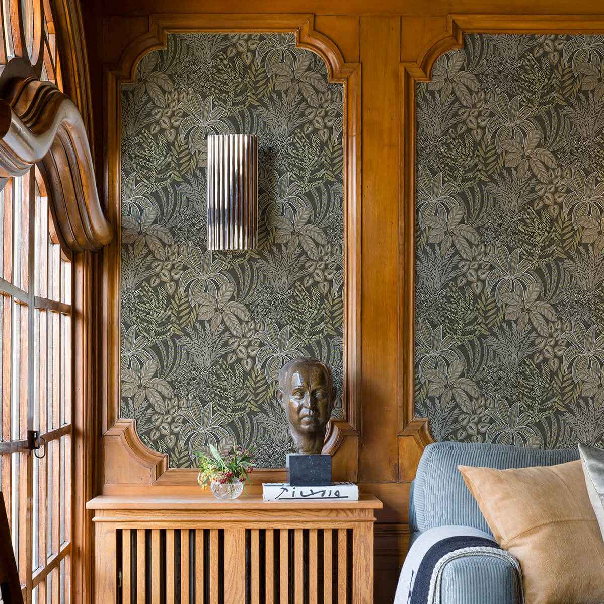 sumner-brown-woodland-botanical-wallpaper-york-wallcoverings-2970-13903 - York Wallcoverings Wallpaper