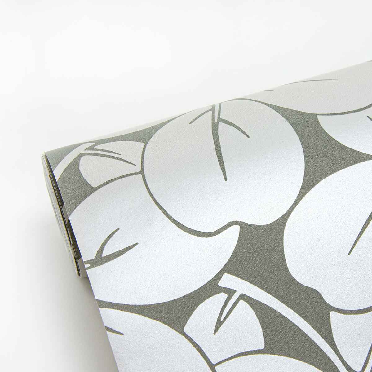 robert-grey-clover-wallpaper-york-wallcoverings-2970-26106 - York Wallcoverings Wallpaper