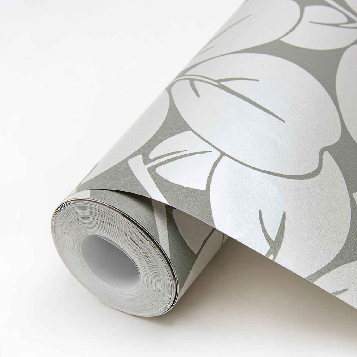 robert-grey-clover-wallpaper-york-wallcoverings-2970-26106 - York Wallcoverings Wallpaper