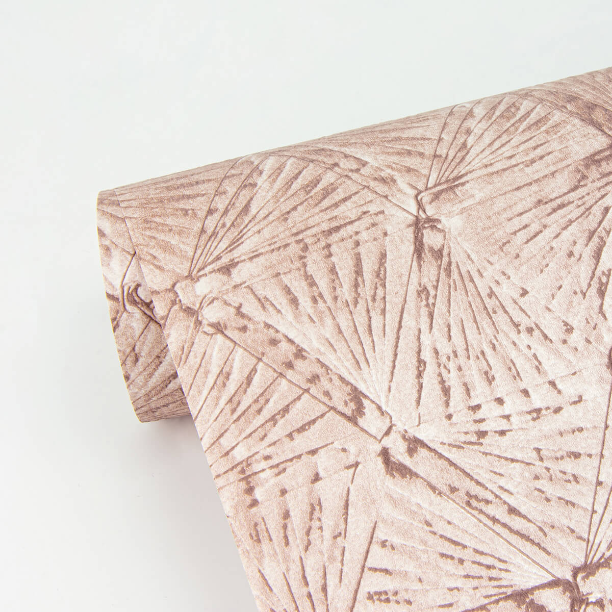 wright-rose-gold-textured-triangle-wallpaper-york-wallcoverings-2970-26118 - York Wallcoverings Wallpaper