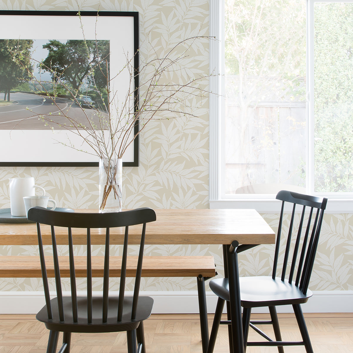 morris-taupe-leaf-wallpaper-york-wallcoverings-2970-26125