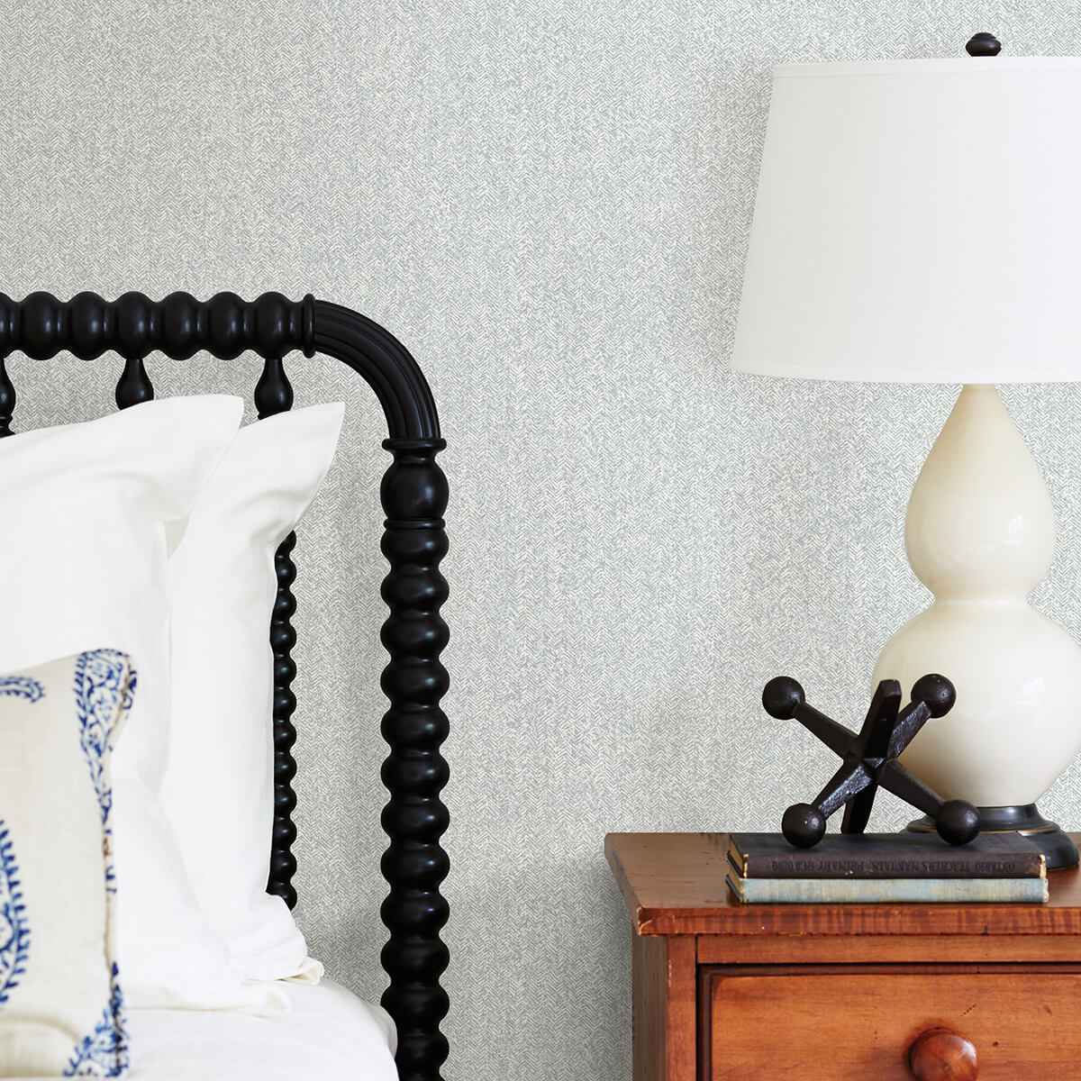 ashbee-light-grey-tweed-wallpaper-york-wallcoverings-2970-26160 - York Wallcoverings Wallpaper