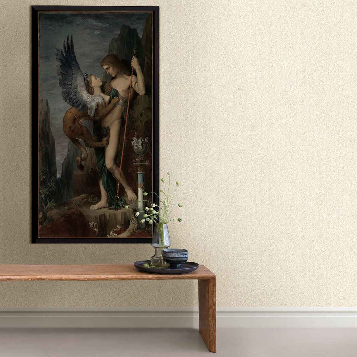 ashbee-taupe-tweed-wallpaper-york-wallcoverings-2970-26161 - York Wallcoverings Wallpaper