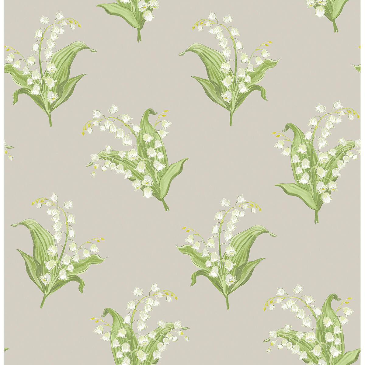 farmington-stone-lily-of-the-valley-wallpaper-york-wallcoverings-ast4341 - York Wallpaper Wallpaper