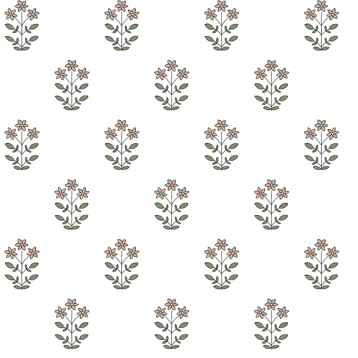 kit-petal-floral-wallpaper-york-wallcoverings-ast4360 - York Wallcoverings Wallpaper
