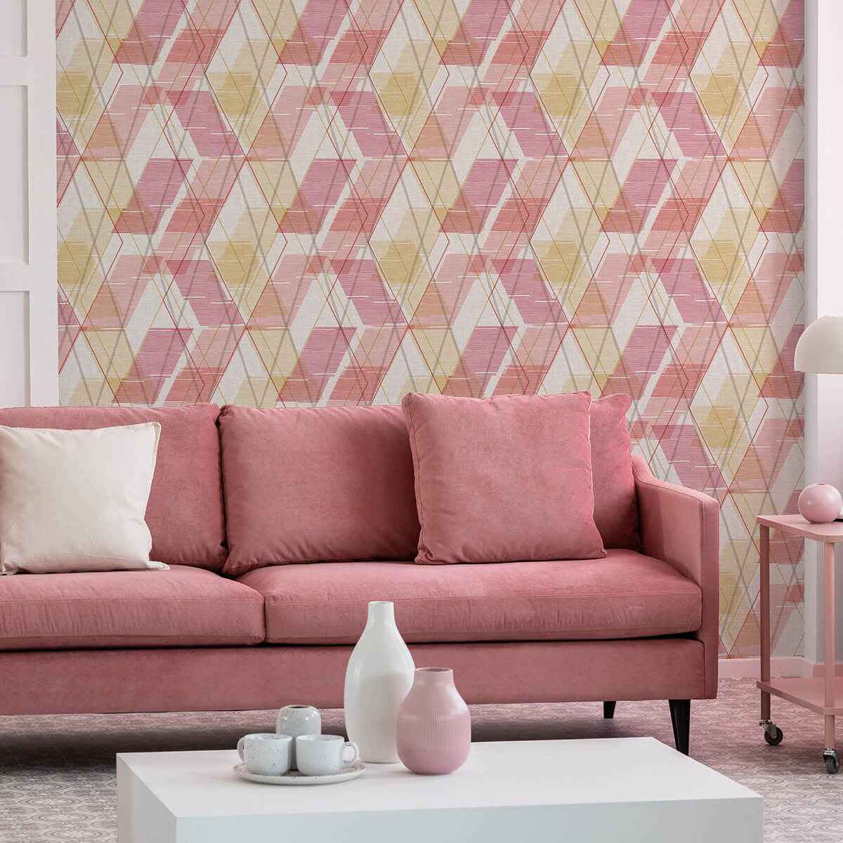 Coral Wallis Peel & Stick Wallpaper - York Wallcoverings - NUS4374 - York Wallcoverings Wallpaper