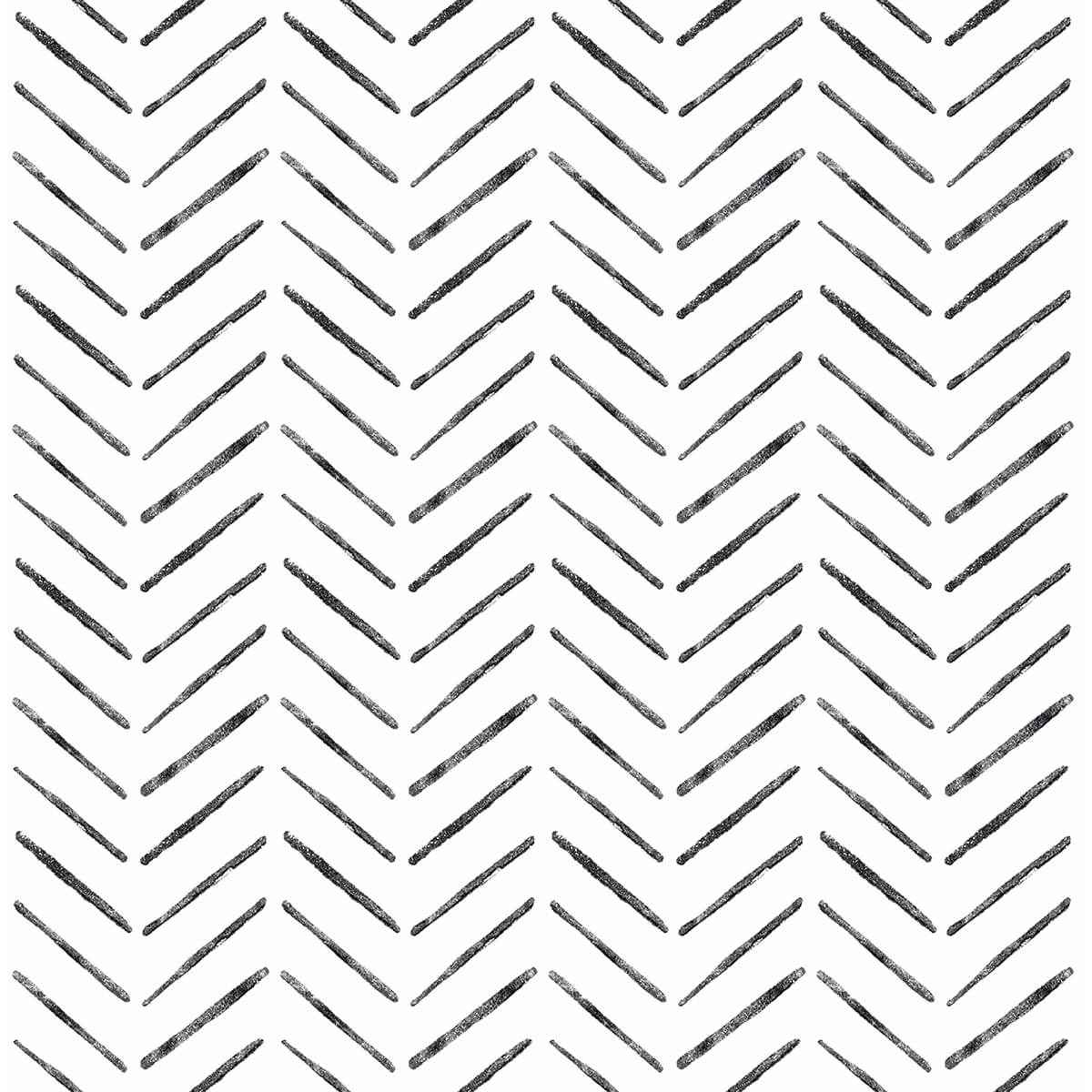 Black Holden Peel & Stick Wallpaper - York Wallcoverings - NUS4387 - York Wallcoverings Wallpaper