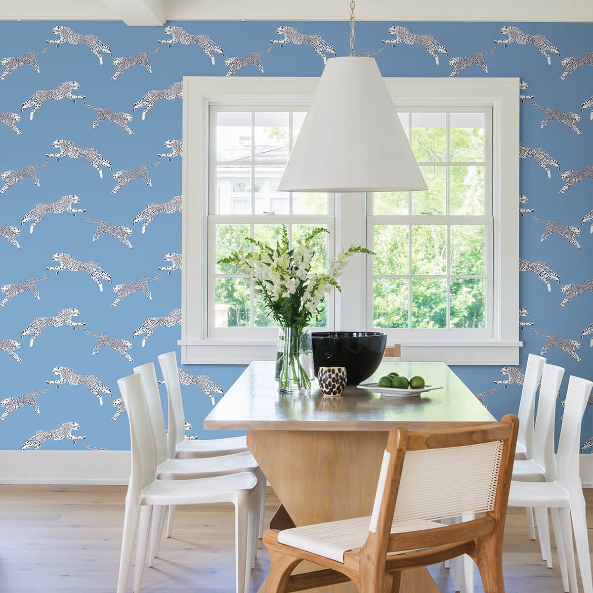 cloud-nine-leaping-cheetah-peel-and-stick-wallpaper-york-wallcoverings-scs4277 - York Wallcoverings Wallpaper