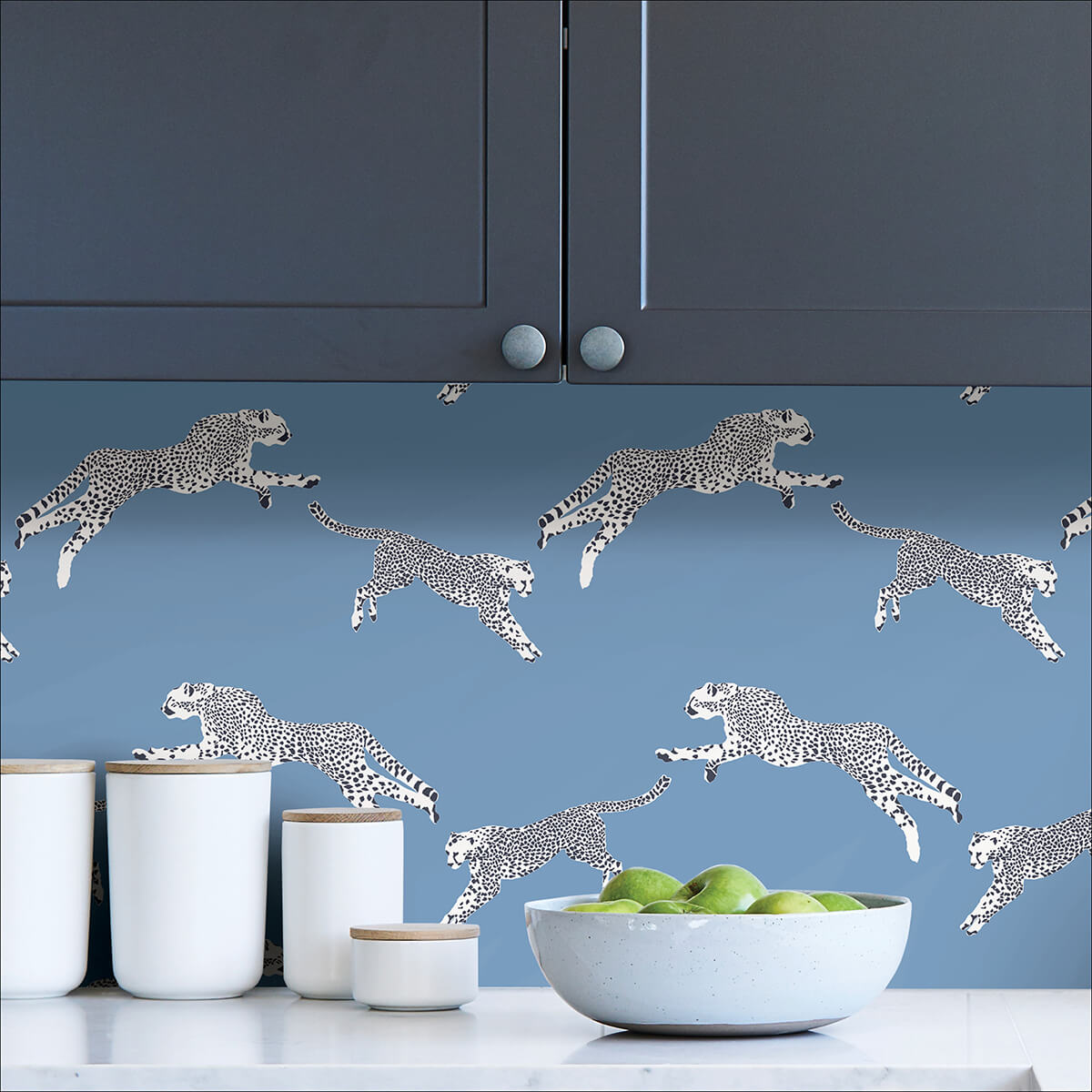 cloud-nine-leaping-cheetah-peel-and-stick-wallpaper-york-wallcoverings-scs4277 - York Wallcoverings Wallpaper