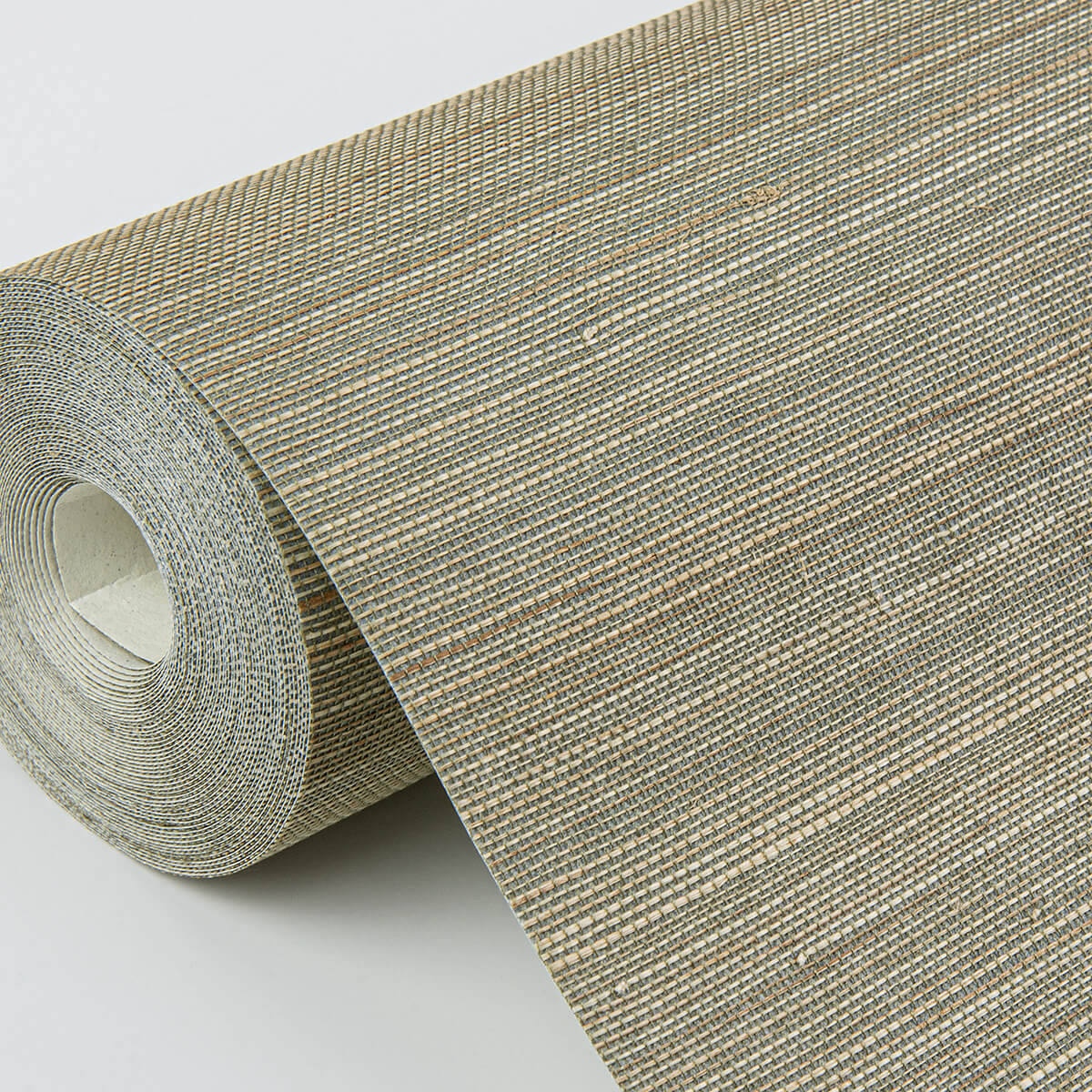 hiromi-pewter-abaca-grasscloth-wallpaper-york-wallcoverings-2972-54752 - York Wallcoverings Papel pintado