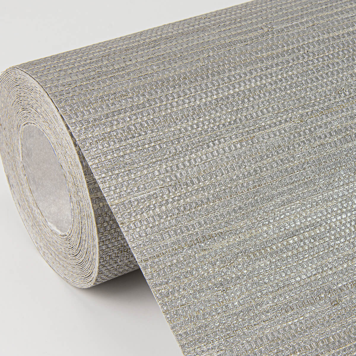 liaohe-silver-raffia-grasscloth-wallpaper-york-wallcoverings-2972-80032 - York Wallcoverings Papel pintado
