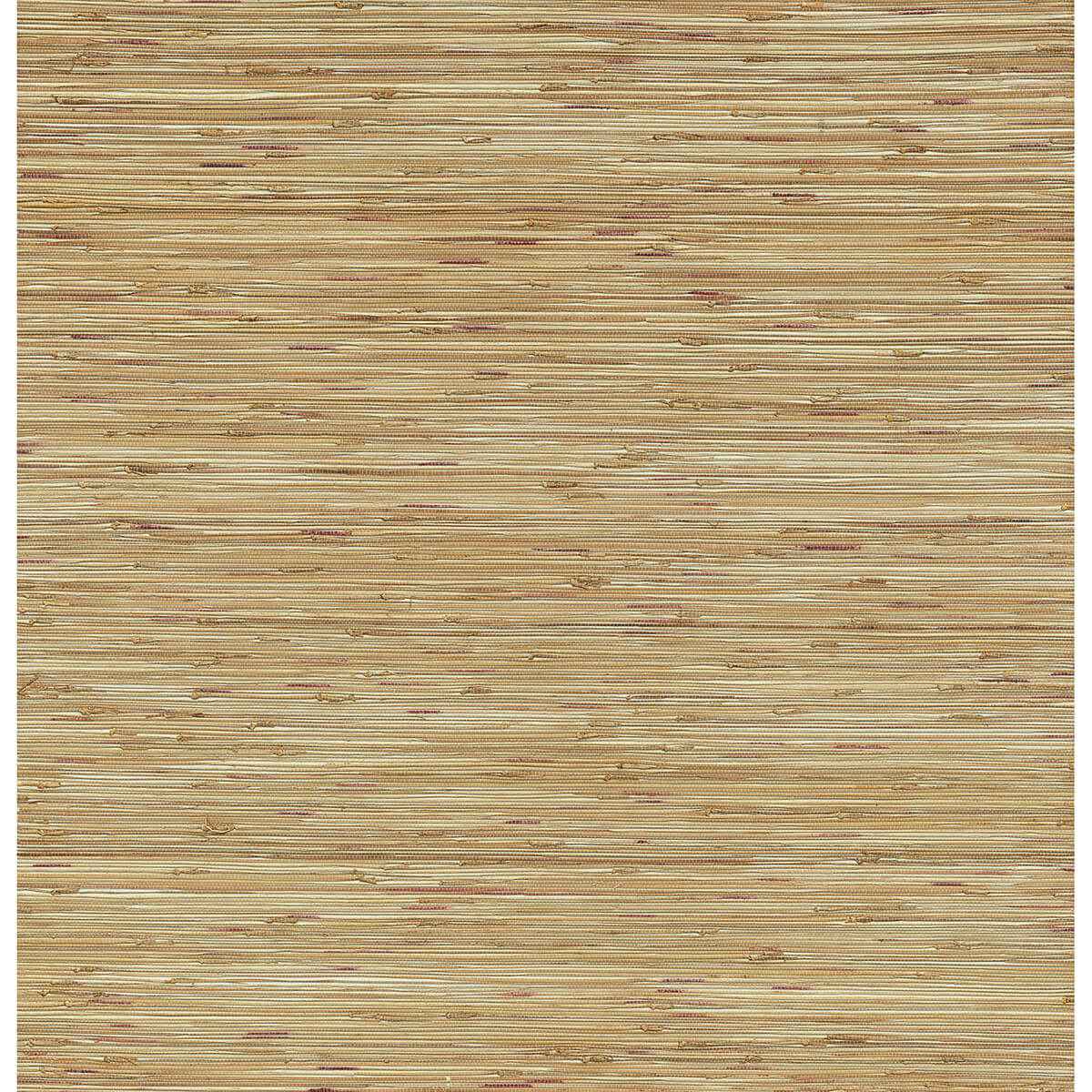 Shuang Light Brown Handmade Grasscloth Wallpaper - York Wallcoverings - 2972-86107 - York Wallcoverings Wallpaper