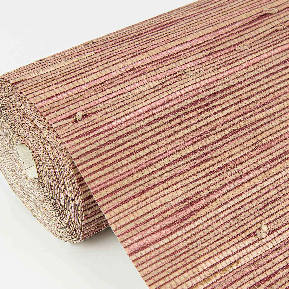 Shuang Raspberry Handmade Grasscloth Wallpaper - York Wallcoverings - 2972-86109 - York Wallcoverings Wallpaper