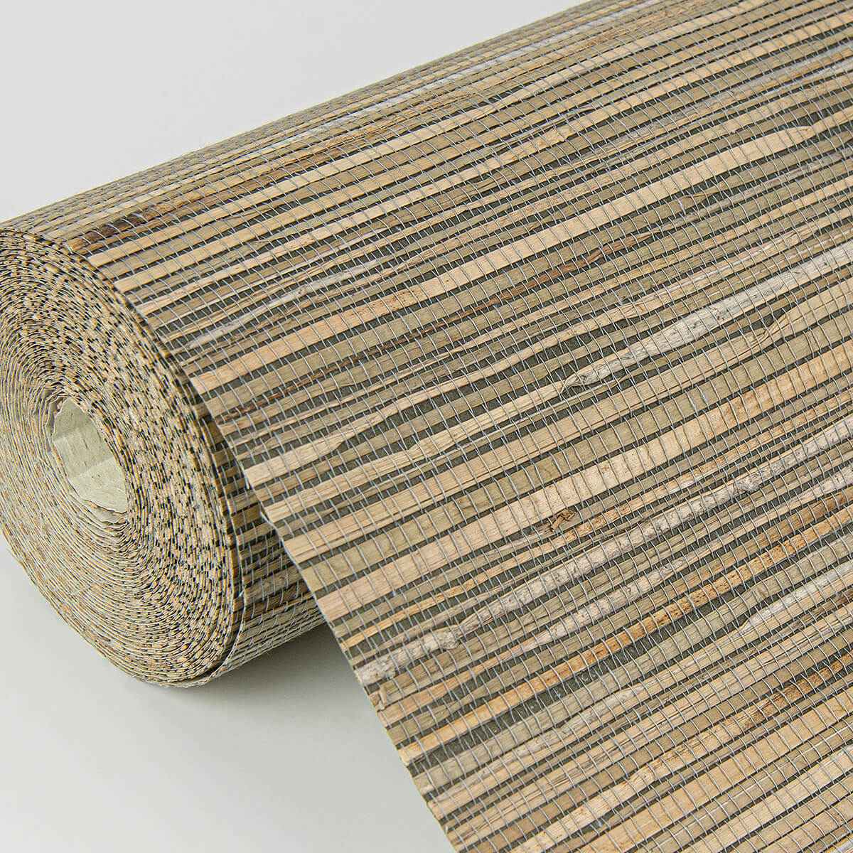 Shuang Olive Handmade Grasscloth Wallpaper - York Wallcoverings - 2972-86110 - York Wallcoverings Wallpaper