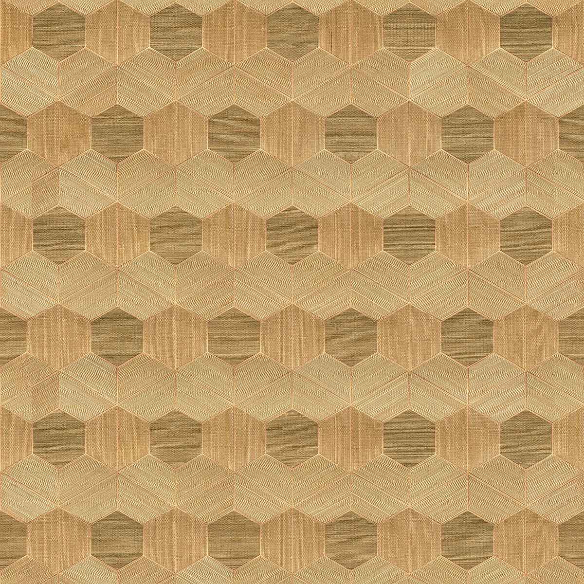 Linzhi Copper Sisal Grasscloth Wallpaper - York Wallcoverings - 2972-86115 - York Wallcoverings Wallpaper