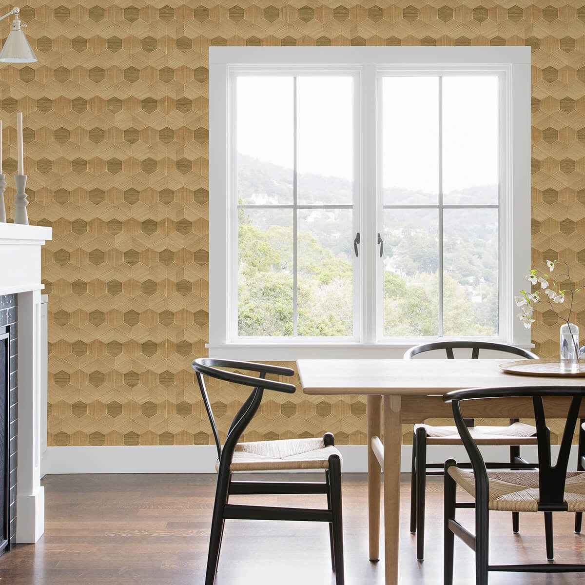 Linzhi Copper Sisal Grasscloth Wallpaper - York Wallcoverings - 2972-86115 - York Wallcoverings Wallpaper