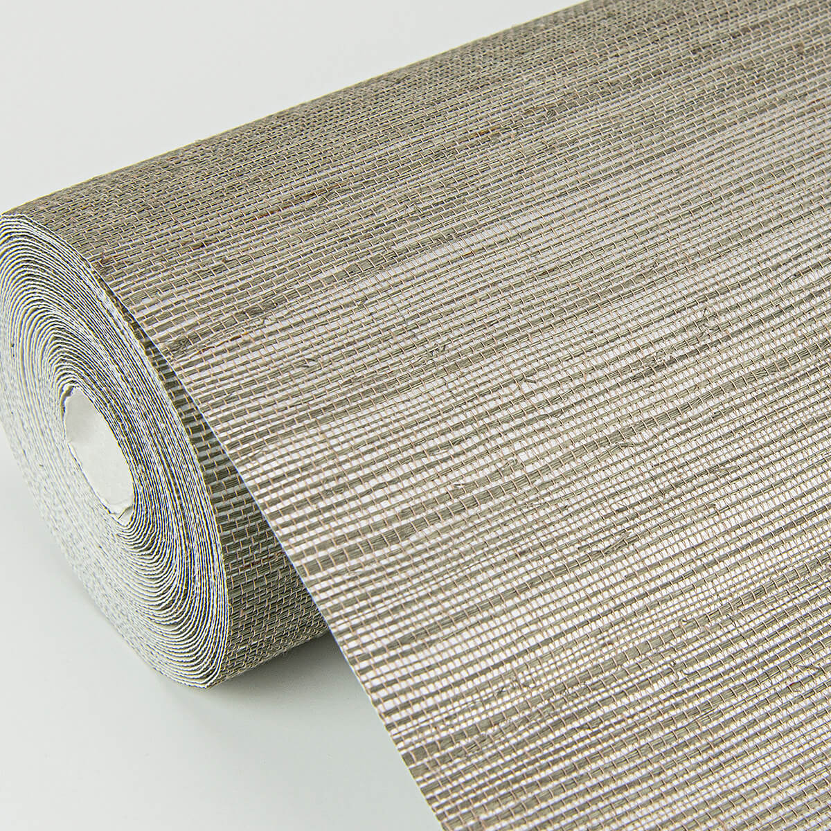 caihon-silver-sisal-grasscloth-wallpaper-york-wallcoverings-2972-86116 - York Wallcoverings Papel pintado