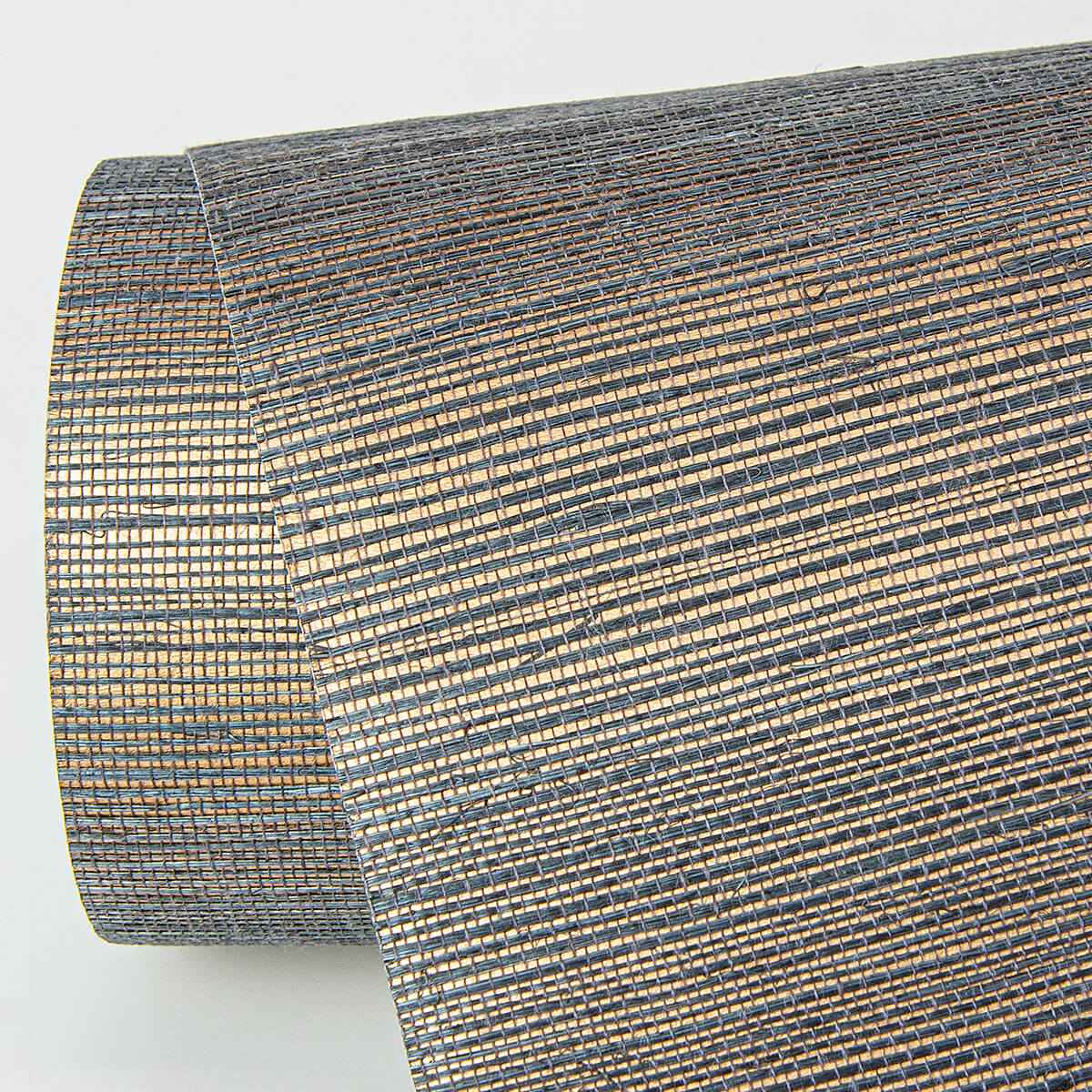 Caihon Slate Sisal Grasscloth Wallpaper - York Wallcoverings - 2972-86118 - York Wallcoverings Wallpaper