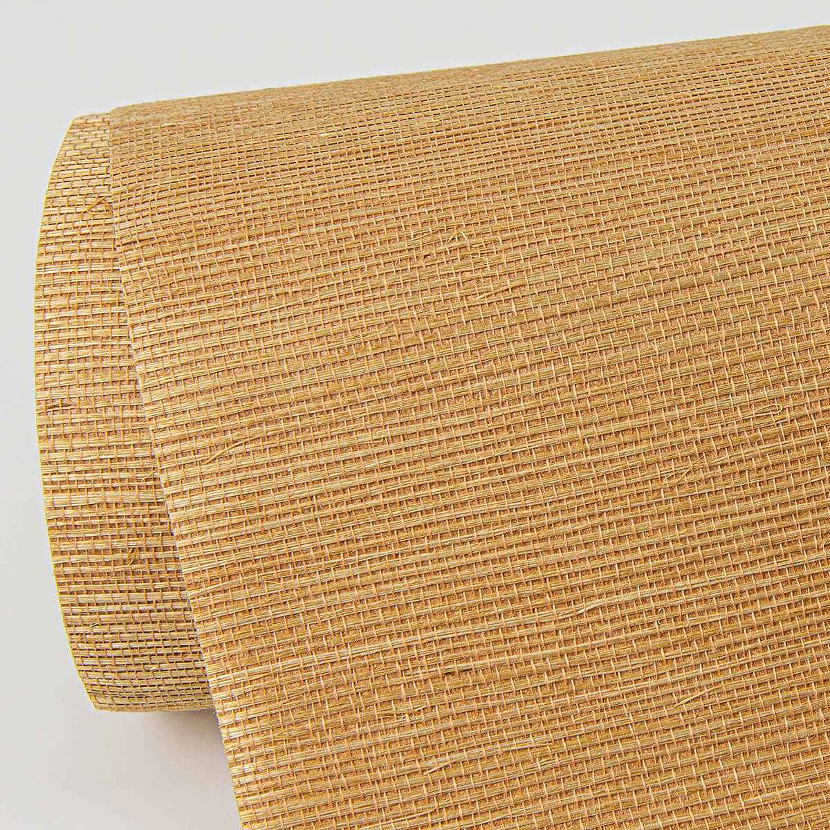 Aiko Orange Sisal Grasscloth Wallpaper - York Wallcoverings - 2972-86121 - York Wallcoverings Wallpaper