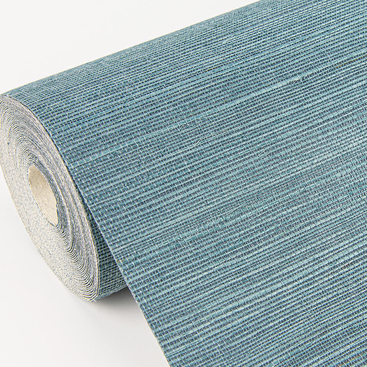 aiko-blue-sisal-grasscloth-wallpaper-york-wallcoverings-2972-86122 - York Wallcoverings Papel pintado