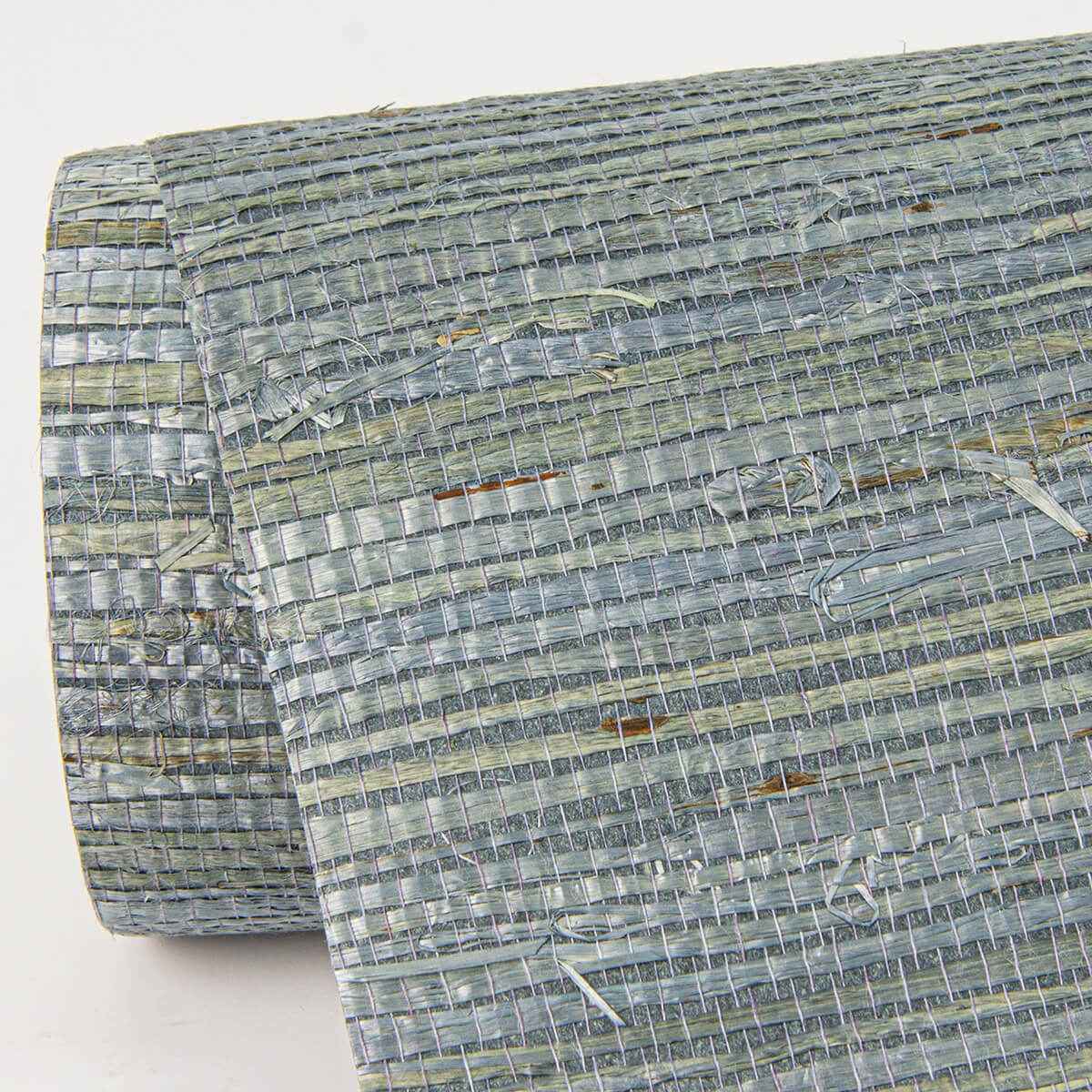 Aiko Teal Sisal Grasscloth Wallpaper - York Wallcoverings - 2972-86124 - York Wallcoverings Wallpaper