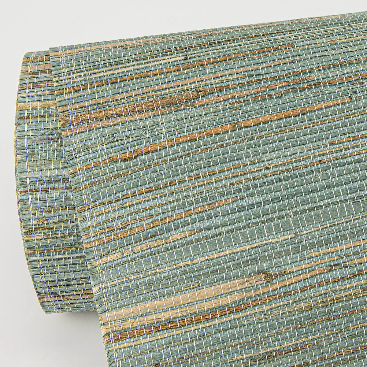 kira-turquoise-hemp-grasscloth-wallpaper-york-wallcoverings-2972-86125 - York Wallcoverings Papel pintado