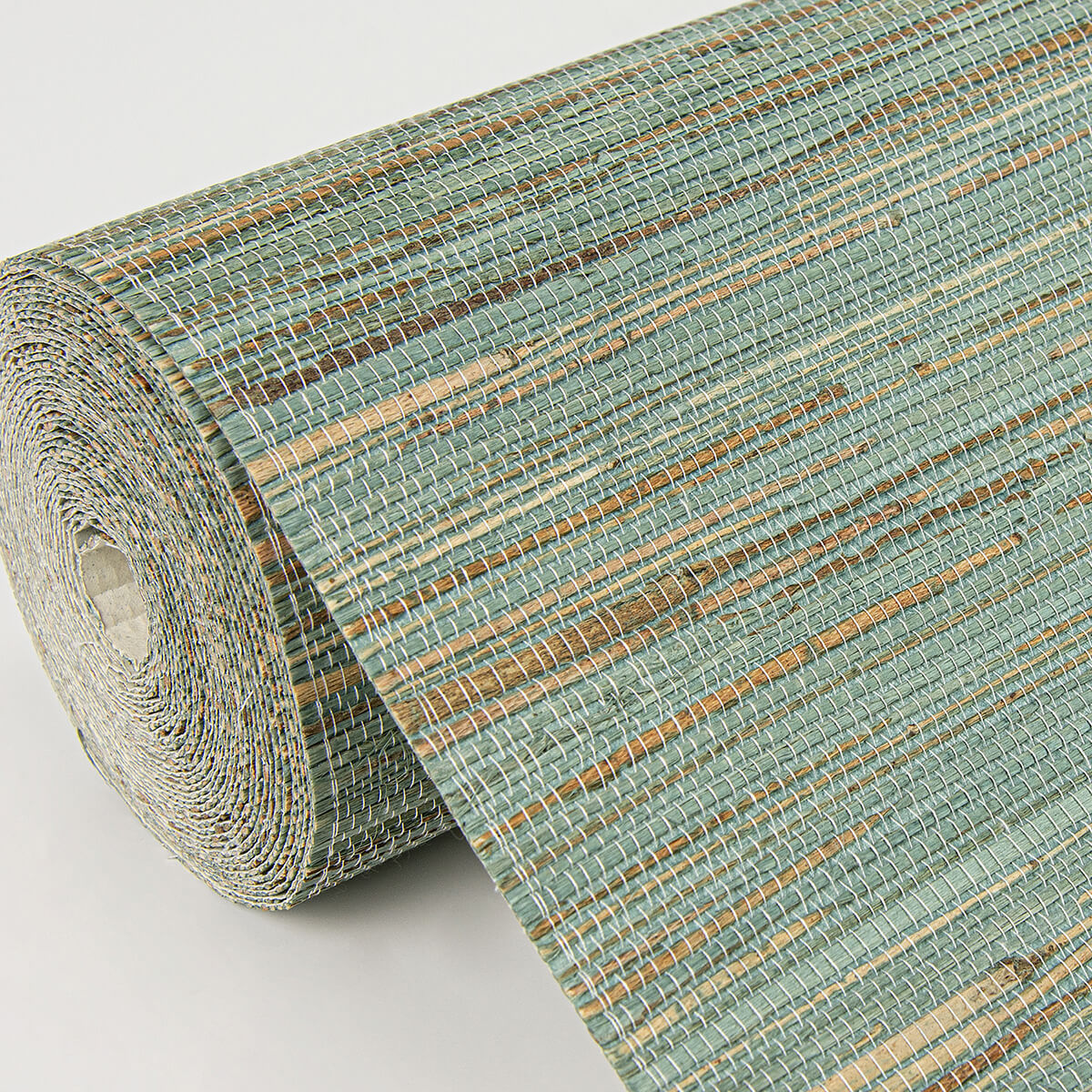 kira-turquoise-hemp-grasscloth-wallpaper-york-wallcoverings-2972-86125 - York Wallcoverings Papel pintado