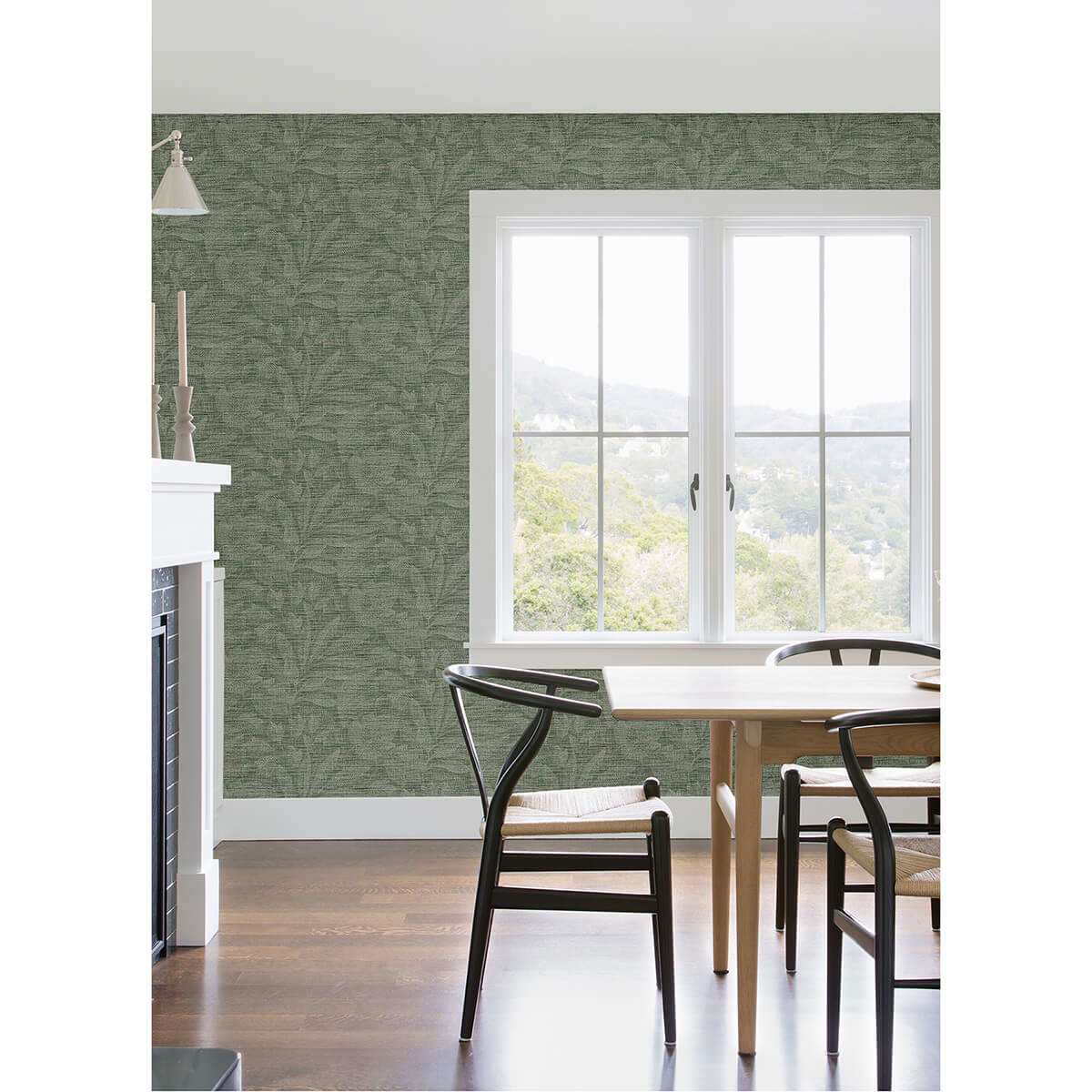 lei-jade-leaf-wallpaper-york-wallcoverings-2972-86151 - York Wallcoverings Wallpaper
