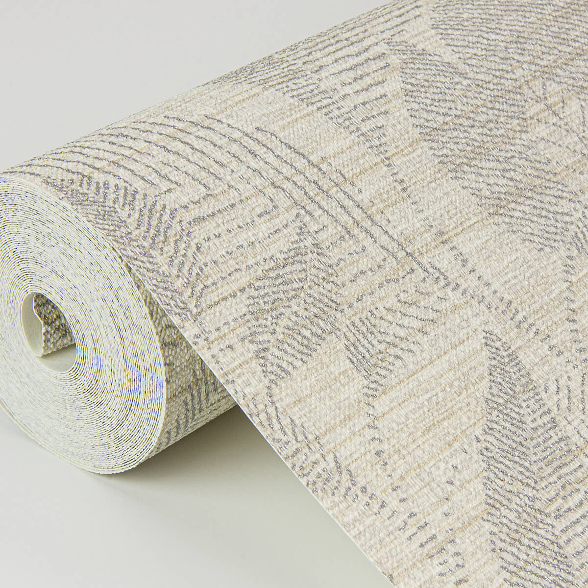 lei-silver-leaf-wallpaper-york-wallcoverings-2972-86152 - York Wallcoverings Wallpaper